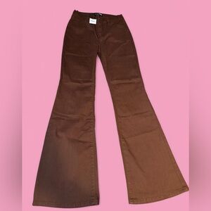 Fashion Nova Chocolate Flare Jeans